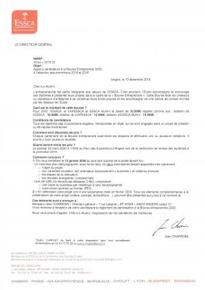 Lettre Jean Charroin